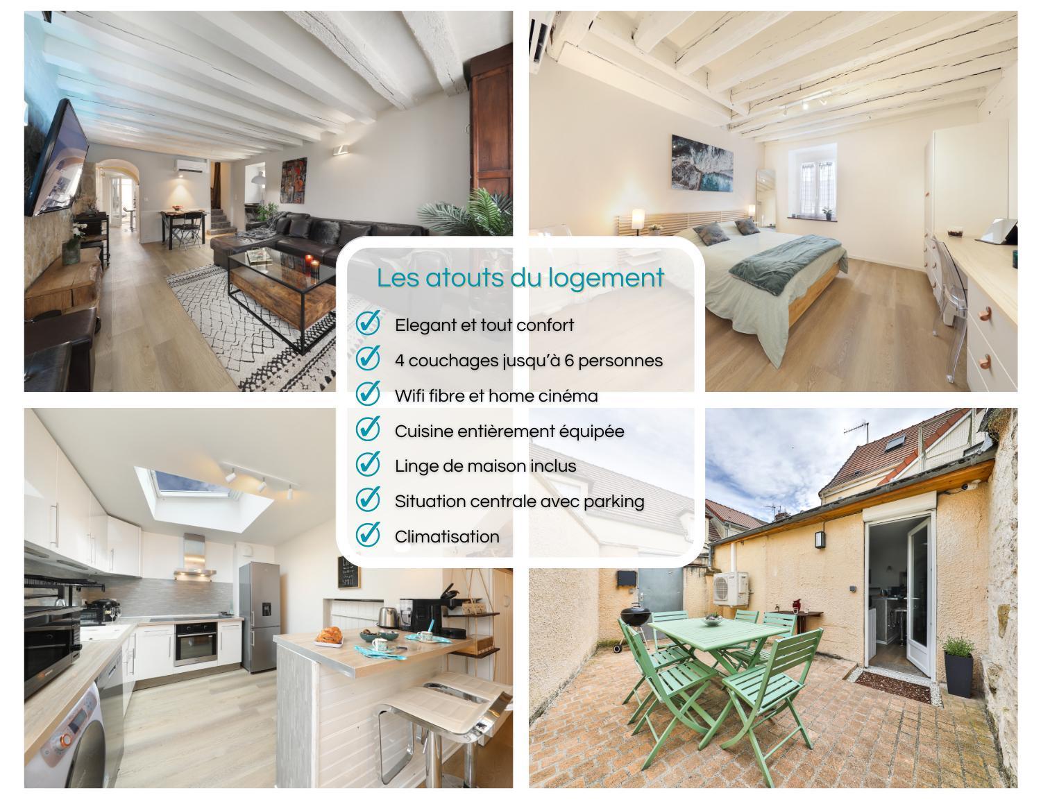 Maison Exception Proche Cdg Paris Asterix Chantilly Climatisation Parking Orry-La-Ville Ngoại thất bức ảnh